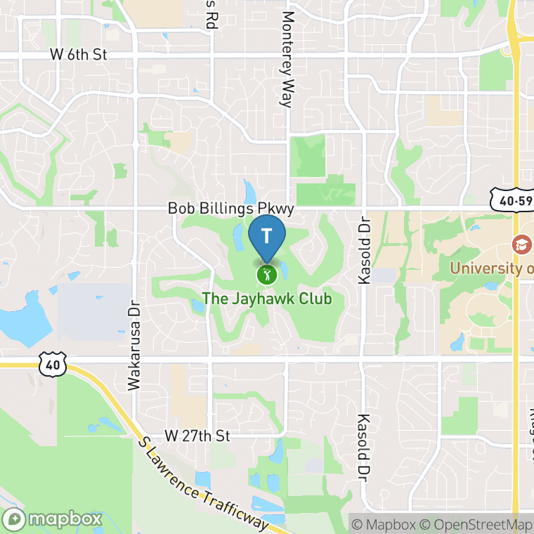 Map of The Championship Course