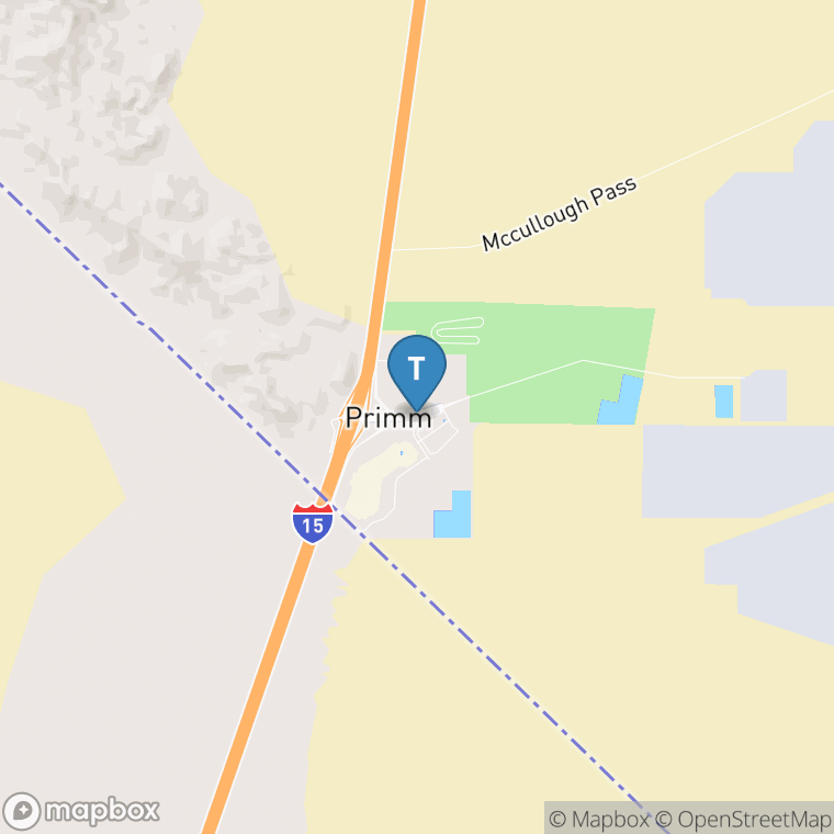 Map of The Desert Course