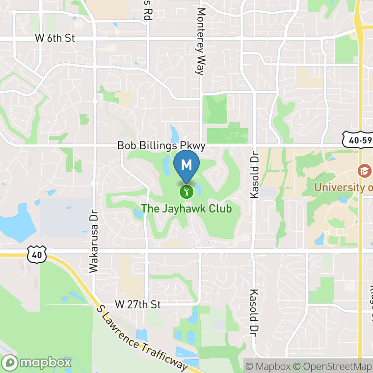 Map of Member's Course